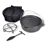 Vidaxl Braadpan 5.6 L, y compris les accessoires