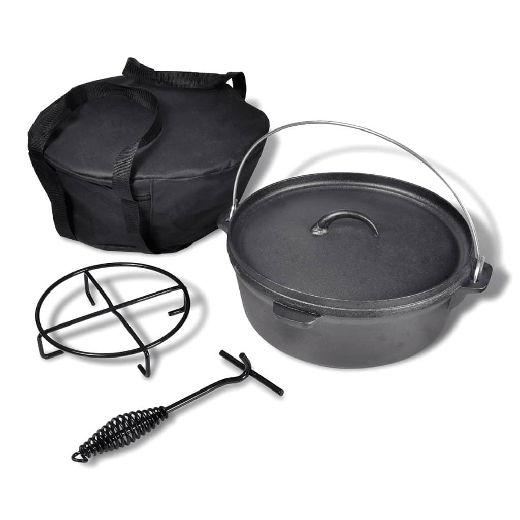 Vidaxl Braadpan 5,6 L inklusive tilbehør