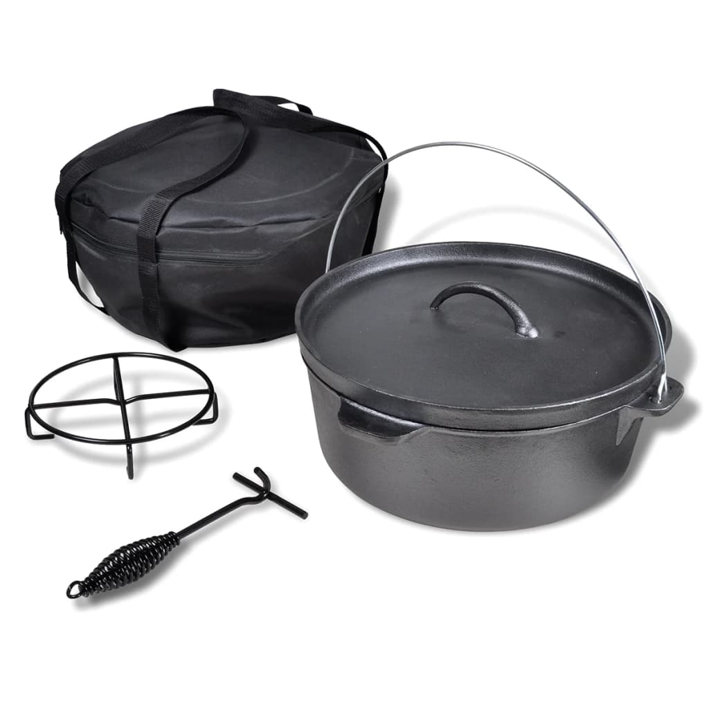 Vidaxl Braadpan 11.3 L inklusive tilbehør