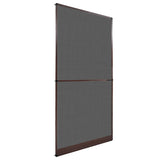 Vidaxl Porte d'écran avec charnières marron 120 x 240 cm
