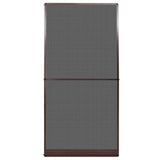 Vidaxl Porte d'écran avec charnières marron 120 x 240 cm