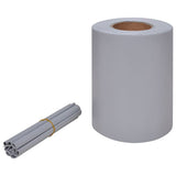Écran de jardin Vidaxl 70x0.19 M PVC Gris clair
