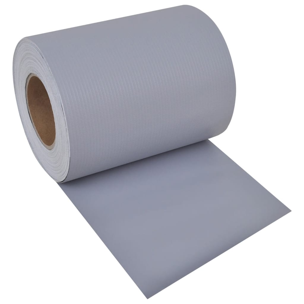 Écran de jardin Vidaxl 70x0.19 M PVC Gris clair
