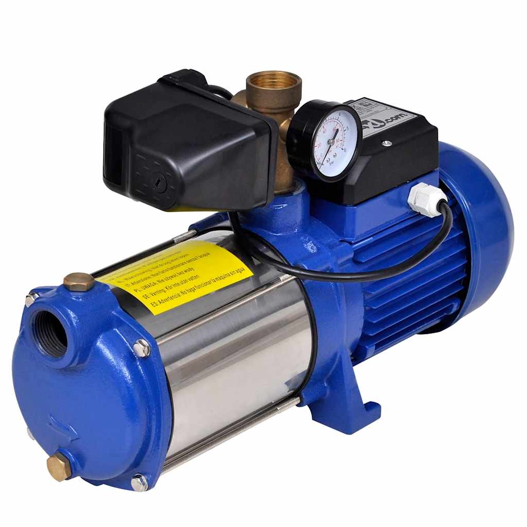 Vidaxl Jet Pump med vandniveau 1300 W 5100 L U (blå)