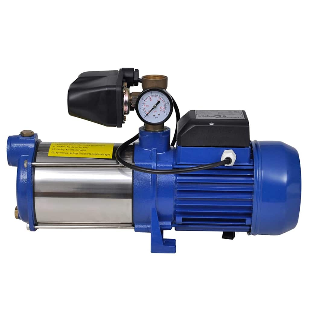 Vidaxl Jet Pump med vandniveau 1300 W 5100 L U (blå)