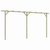 Vidaxl pergola 410x40x203 cm bois