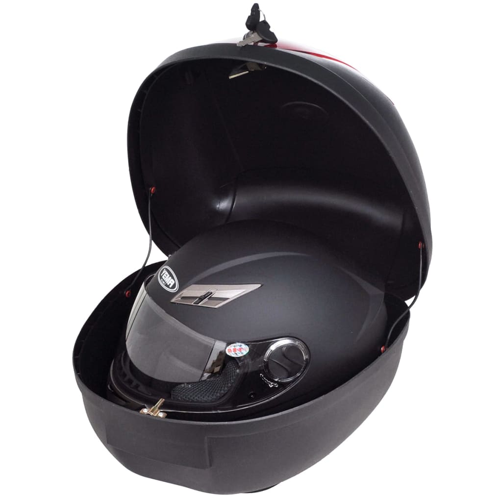 VIDAXL Top Case pour moteur 36 L pour 1 casque