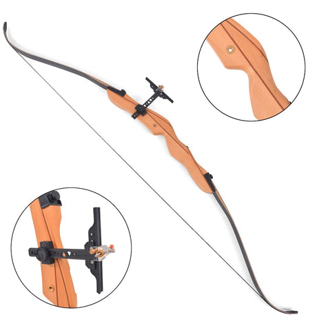 VidaXL Arc recourbé adulte 68 32 lb