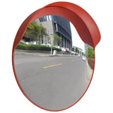 Vidaxl Traffic Mirror pour extérieur 60 cm PC PLASTIQUE ORANJE