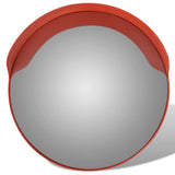 Vidaxl Traffic Mirror pour extérieur 60 cm PC PLASTIQUE ORANJE