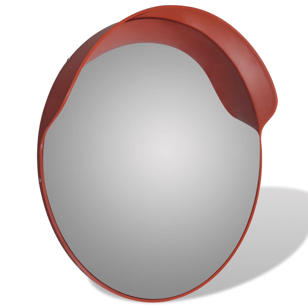Vidaxl Traffic Mirror pour extérieur 60 cm PC PLASTIQUE ORANJE