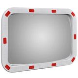 Vidaxl Traffic Mirror rectangulaire avec réflecteurs 40x60 cm
