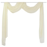 Vidaxl Overgijn Translucent voile 140 x 600 cm crème