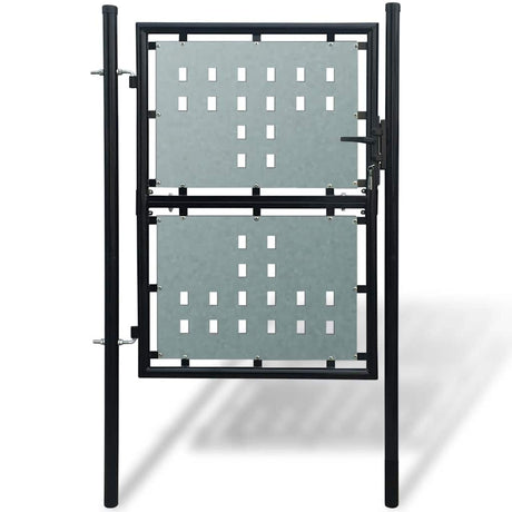 Vidaxx porte simple noire 100x175 cm