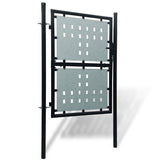 Port vidaxl seulement 100x225 cm noir