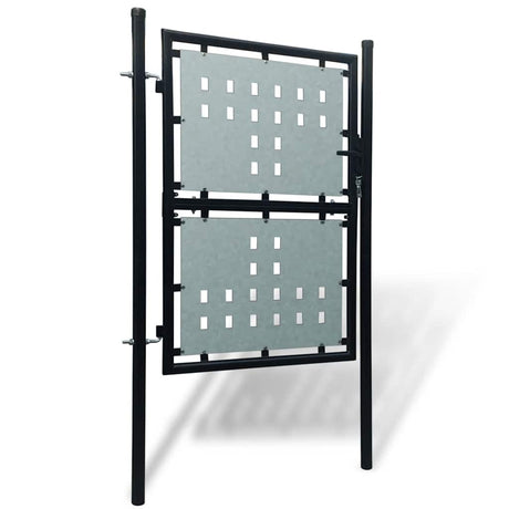 Vidaxx porte simple noire 100x175 cm