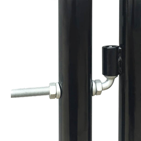 Vidaxx porte simple noire 100x175 cm