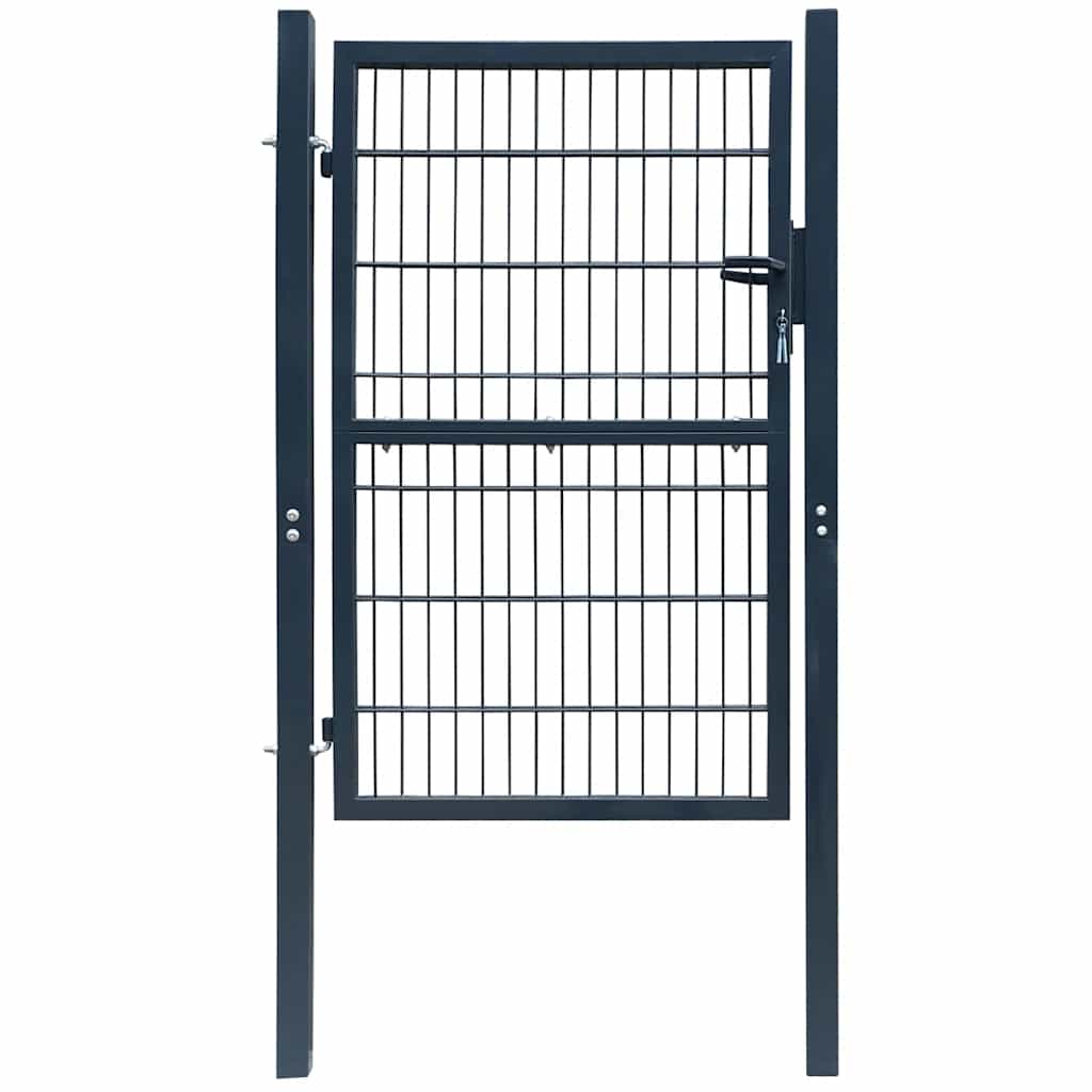 Vidaxl Port Double Rod (cheville) 106x170 cm Gris anthracite