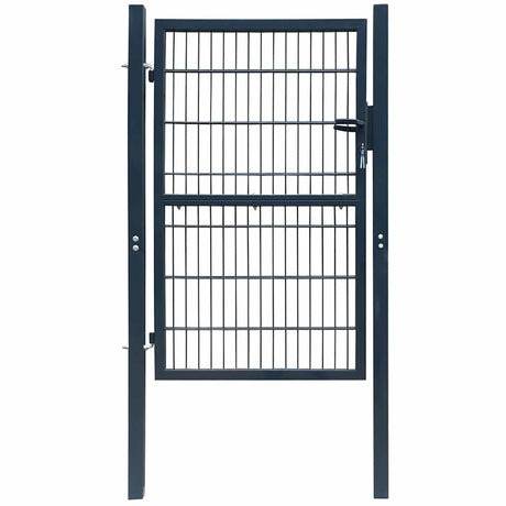 Vidaxl Port Double Rod (cheville) 106x170 cm Gris anthracite
