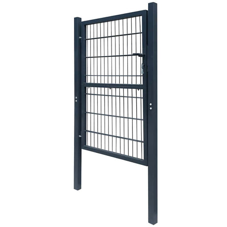 Vidaxl Port Double Rod (cheville) 106x170 cm Gris anthracite