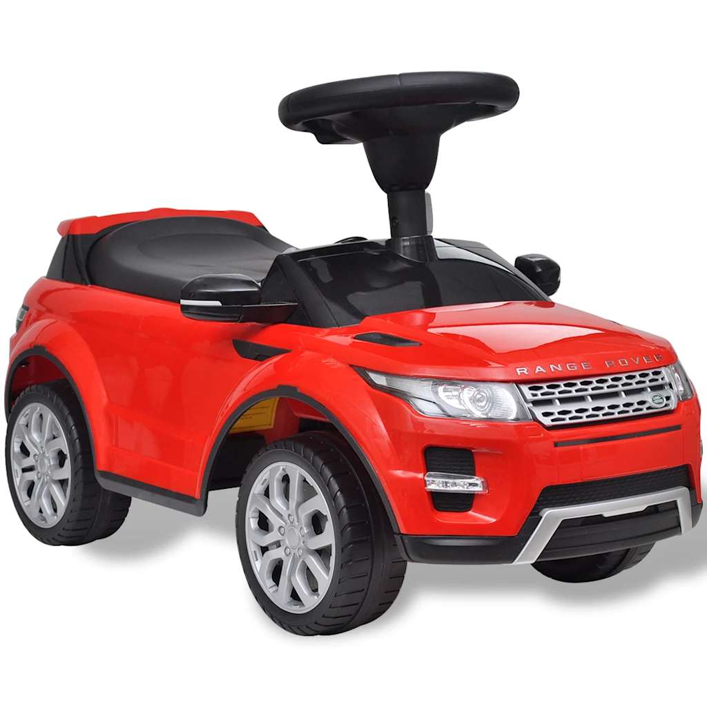 Vidaxl Walking Car Land Rover 348 con musica rossa