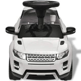 Vidaxl walking car Land Rover 348 with music white