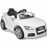 Vidaxl Electric Auto Audi TT RS avec télécommande blanc
