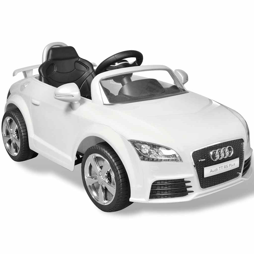 Vidaxl Electric Auto Audi TT Rs z daljinsko kontrolo belo