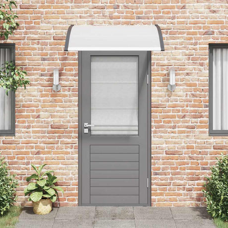 Vidaxl Door auvent 120x100 cm PC