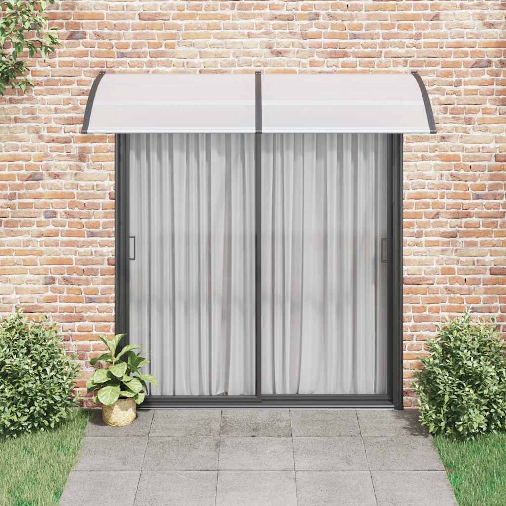 Vidaxl Door auvent 240x100 cm PC