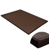 Vidaxl Mat de chien plate taille rectangulaire xl marron