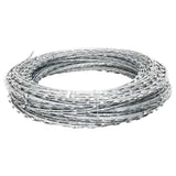 Vidaxl Scheermmsstikkeldraad Concertina Galvanized Steel 100 m