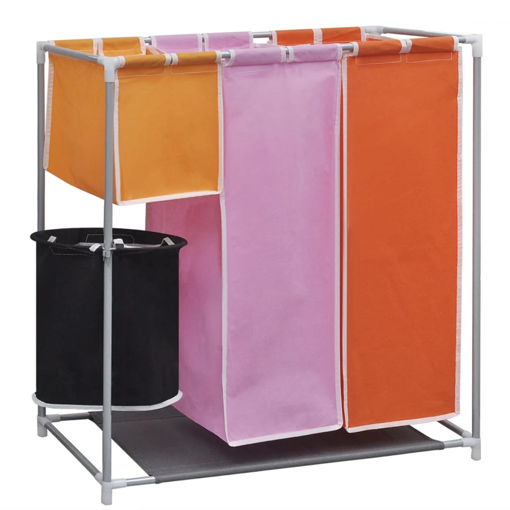 VidaXL 3-part Wax Sorter with laundry basket