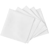 Vidaxl serviettes blanches 25 pièces 50 x 50 cm