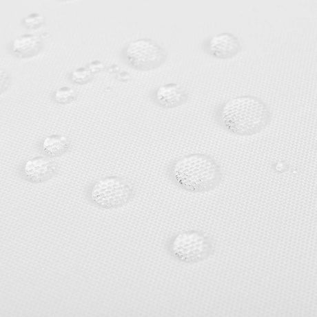 Vidaxl Tablet Tapes blanc 5 pièces 100 x 100 cm