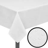 Vidaxl Tablecloths White 5 pieces 170 x 130 cm