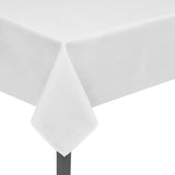 Vidaxl Tablecloths White 5 pieces 170 x 130 cm