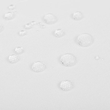 Nappeurs vidaxl blancs 5 pièces 170 x 130 cm
