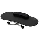 Vidaxl Manicuret Tablelable pliable avec des roues noires