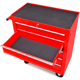 Vidaxl Tool Trolley 5 tiroirs rouges