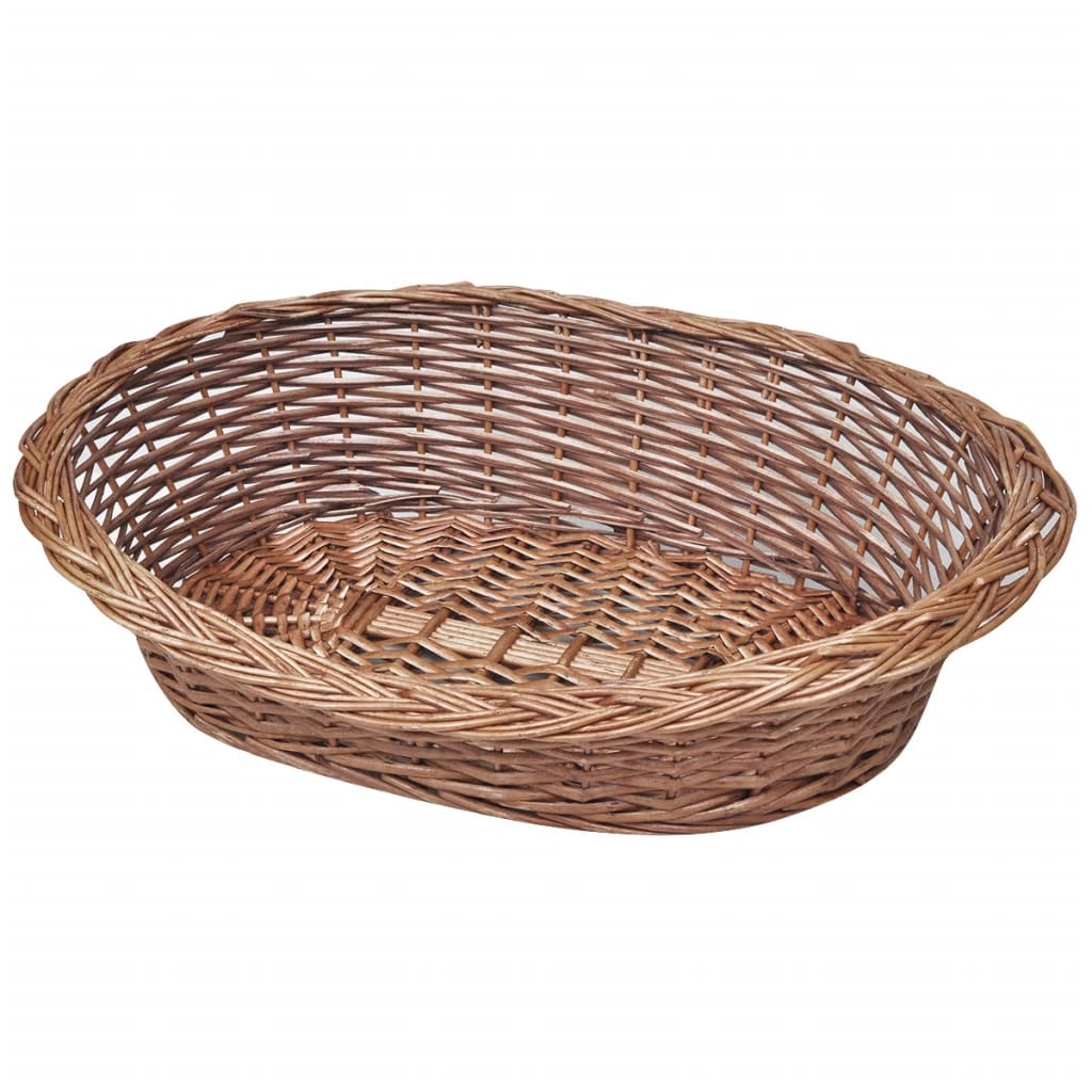 Vidaxl Hundekorb Haustierbett 69 cm Natural Willow