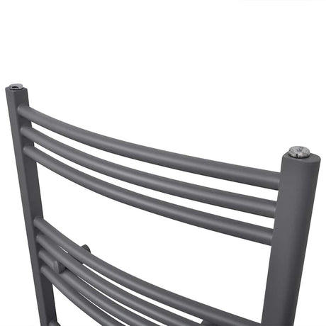 Rack de serviette de radiateur vidaxl plié 480x480 mm gris