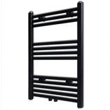 Vidaxl Radiator Towel rack Straight 500x764 mm Black