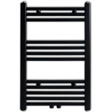 Vidaxl Radiator Towel rack Straight 500x764 mm Black