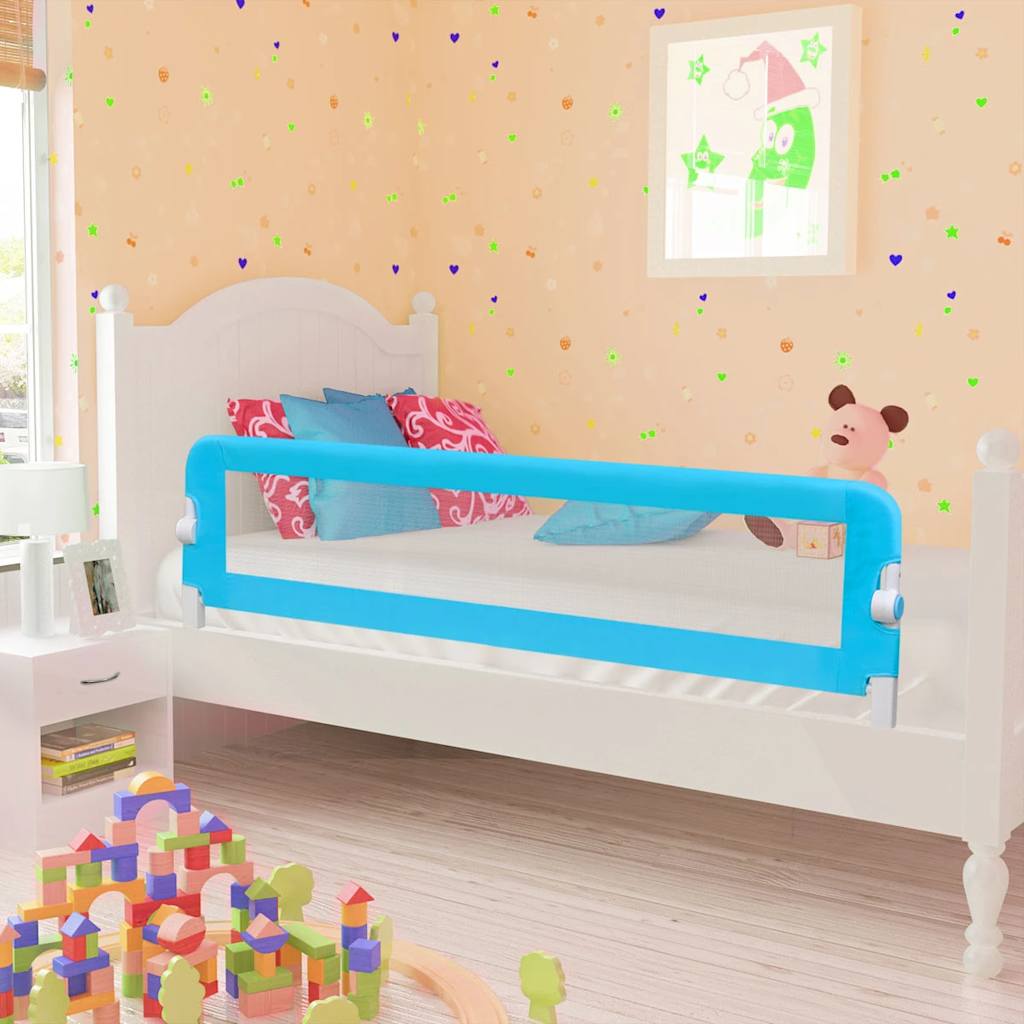 Vidaxl Bedhek Toddler 150x42 cm azul