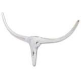 Vidaxl Bull's Head for the Wall Aluminium 72 cm Colore en argent