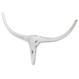 Vidaxl Bull's Head for the Wall Aluminium 72 cm Colore en argent