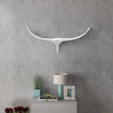 Vidaxl Bull's Head for the Wall Aluminium 72 cm Colore en argent