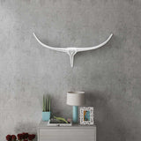 Vidaxl Bull's Head for the Wall Aluminium 72 cm Colore en argent