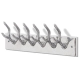 Vidaxl rack de manteau en aluminium argenté coloré